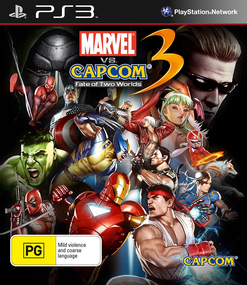 Capcom Marvel Vs Capcom 3 Fate Of Two Worlds Refurbished PS3 Playstation 3 Game